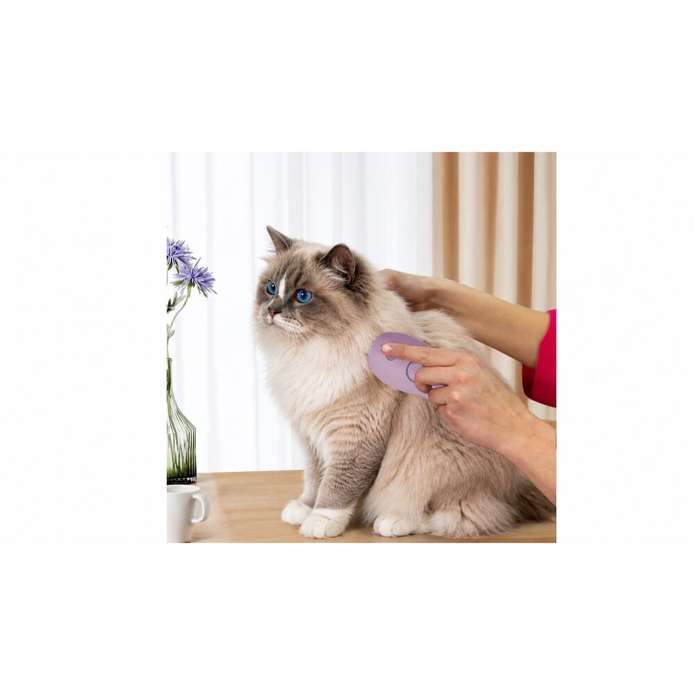 Whale Pet Spray Grooming Brush for Dogs Cats & Small Pets NIB Pink